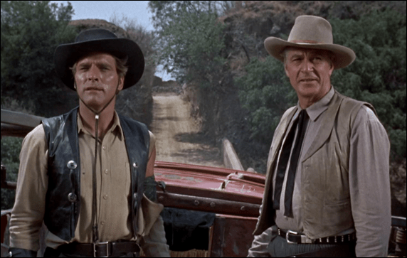 Dos grandes frente a frente en Veracruz, Gary Cooper y Burt Lancaster