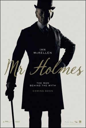 Poster de Mr. Holmes, con Ian McKellen