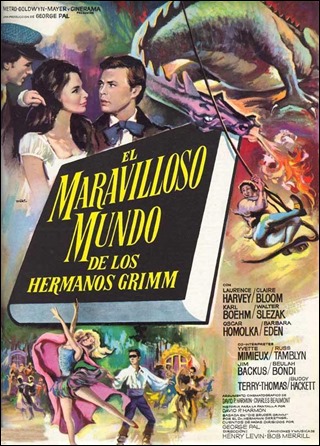 Cartel hispano de El maravilloso mundo de los hermanos Grimm