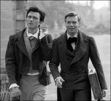 Laurence Harvey y Karl Boehm, o sea, Wilhelm y Jacob Grimm