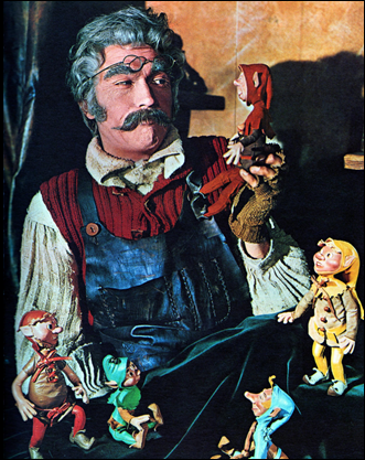 Laurence Harvey y las marionetas de George Pal