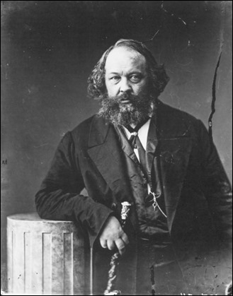 El lider anarquista Mijail Bakunin