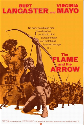 Cartel de El halcon y la flecha