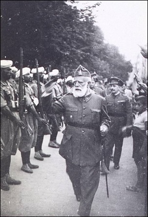 El general Cabanellas, uno de los militares golpistas