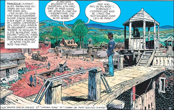 El infernal Francisville, donde Blueberry es recluido