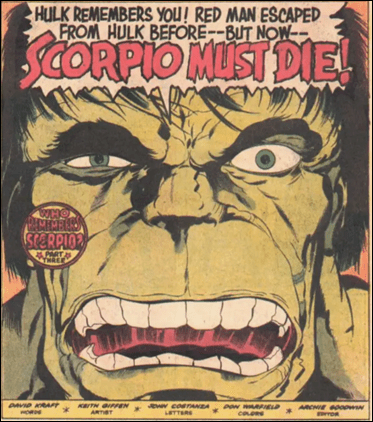 Impresionante primer plano de Hulk en Defenders 50