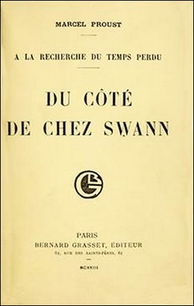 Primera edicion francesa de Por la parte de Swann