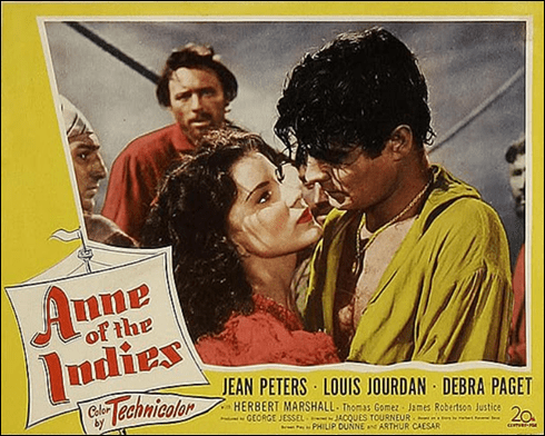 La Rochelle y la unica mujer a la que en verdad quiere, Debra Paget