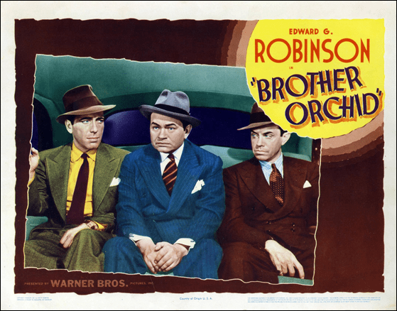 Bogart y Robinson en El hermano Orquidea