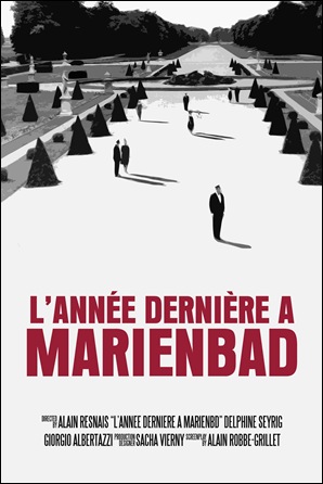 Cartel de El año pasado en Marienbad