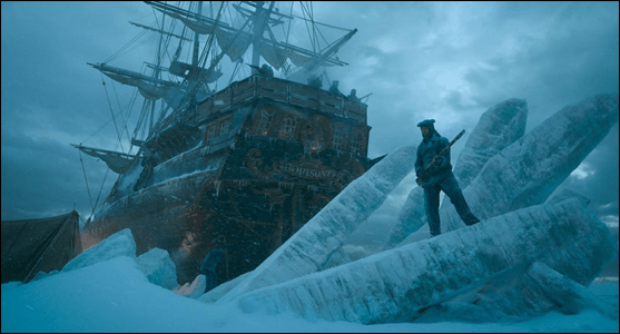 Caspar David Friedrich inspira el escenario polar de Frankenstein