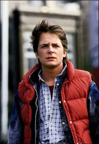 Michael J. Fox es Marty McFly