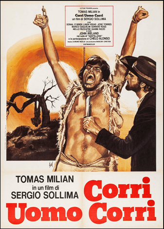 Cartel italiano de Corre, Cuchillo, corre
