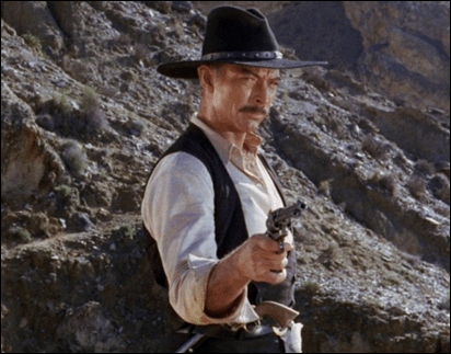 Lee Van Cleef, en El halcon y la presa