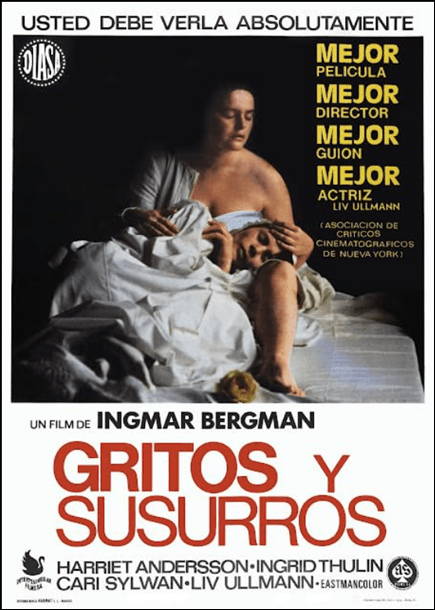 Cartel de Gritos y susurros