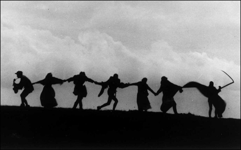La famosa danza de la muerte de El septimo sello