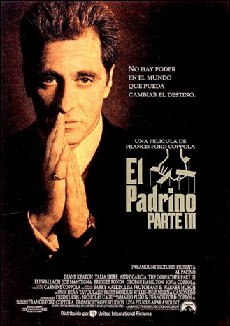 Poster de El Padrino, parte III